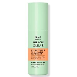 Rael Beauty Miracle Clear Brightening Triple Acid Exfoliant. 
1.7 fl. oz. / 50m